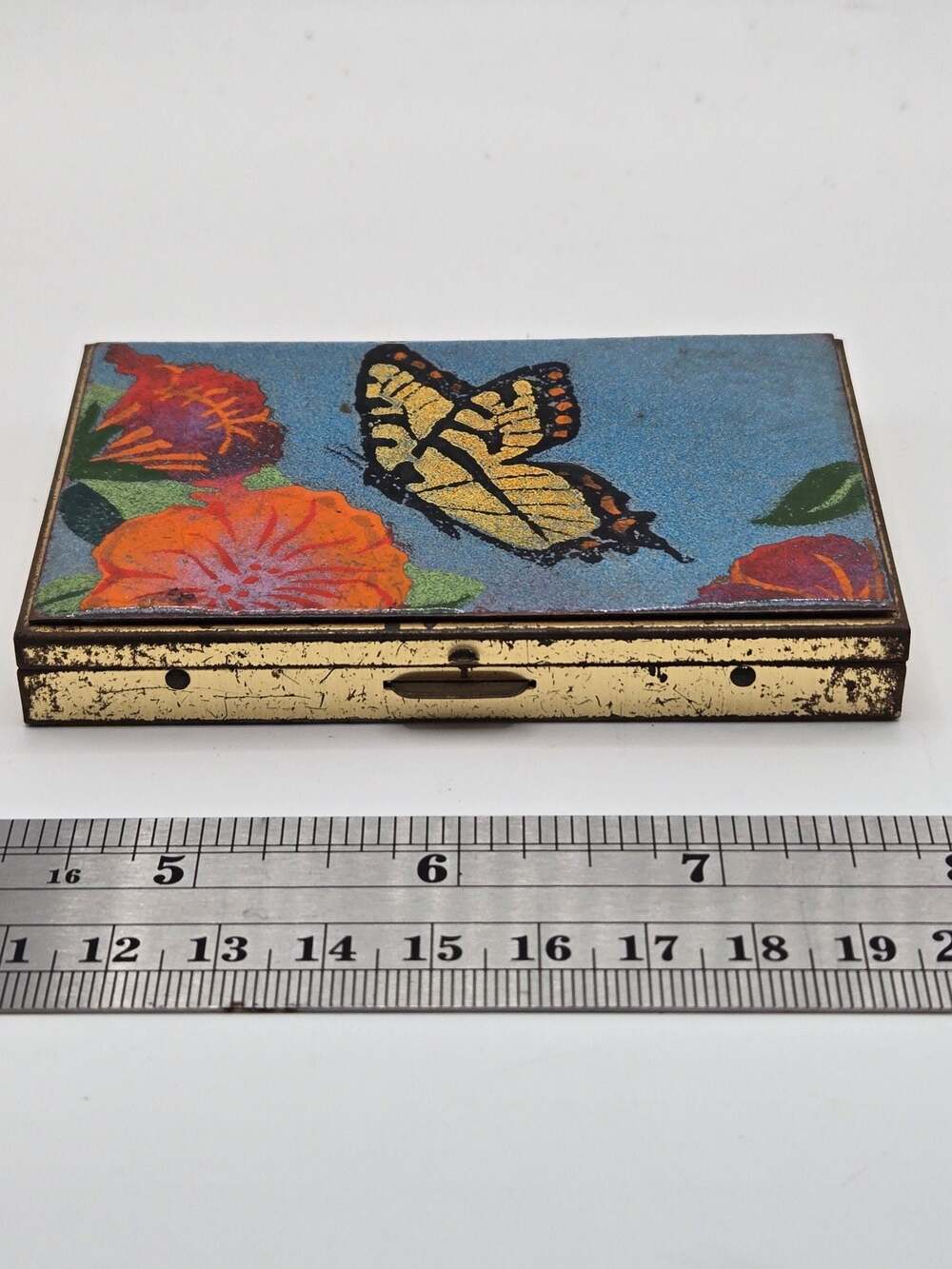Vintage Unisonic LC 222 Calculator Compact Mirror Case